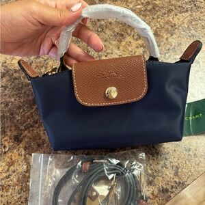 Longchamp mini with strap
